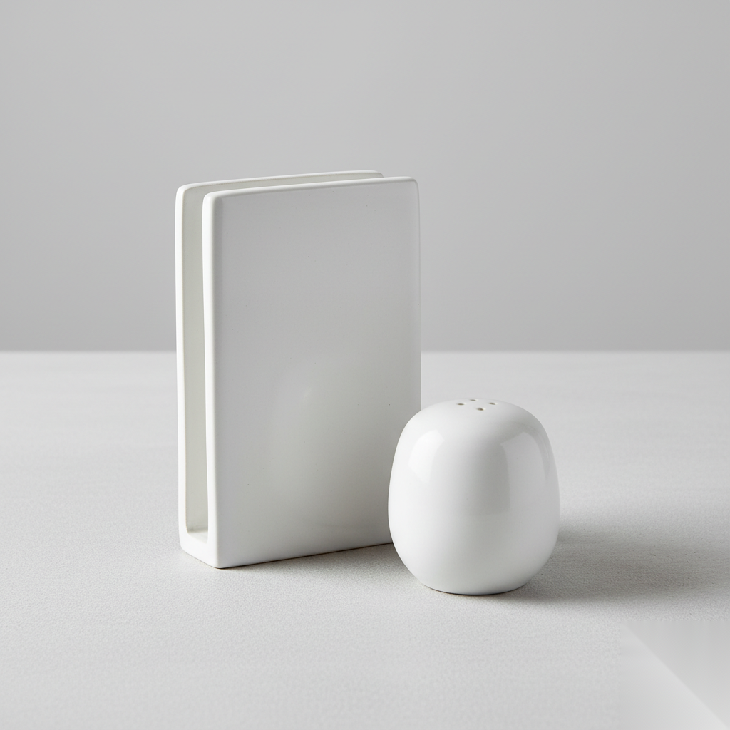 Porta-Guardanapo e Saleiro